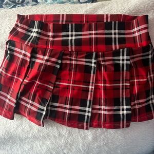 Plaid Skirt